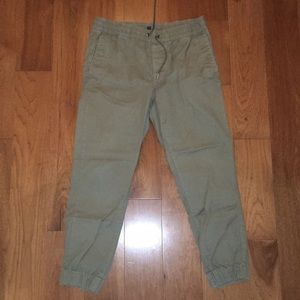 Banana Republic Olive Joggers 32x30